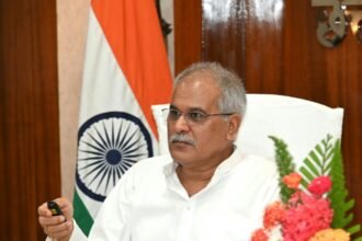 Raigad and Jashpur districts got the gift of development works worth Rs 592 crore