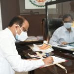 Newly posted collector Taran Prakash Sinha took charge in Rajnandgaon