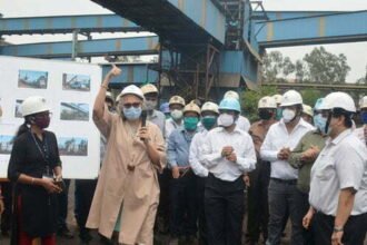 SAIL Chairman Soma Mandal visited BSP… Inspired Bhilai fraternity to do better