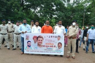 nsui and youth congress made rahul gandhi's birthday memorable