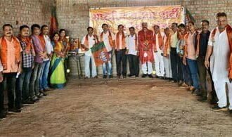 भाजपा सुपेला मंडल के नवनियुक्त पदाधिकारियों ने किया पदभार ग्रहण