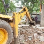 Action taken on illegal construction in Dakshin Gangotri