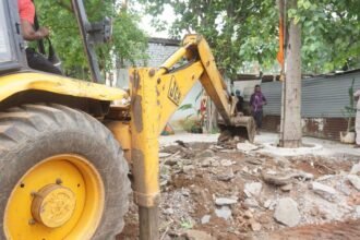 Action taken on illegal construction in Dakshin Gangotri
