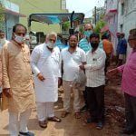 Complaint of negligence in the road cementation work of the mission