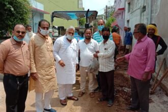 Complaint of negligence in the road cementation work of the mission