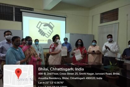 MoU between Shri Shankaracharya College, Junwani and Indira Gandhi Government Arts and Commerce College