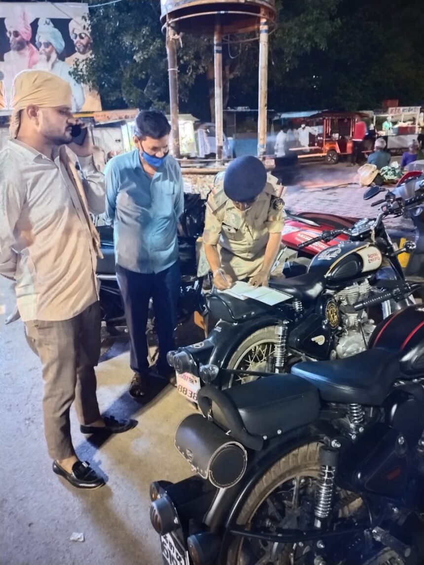 Traffic department's big action on speed bikers and rule breakers