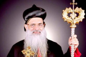 His Holiness Moran Mar Basilios Marthoma Palos-II, Bishop of MGM Senior Secondary School Merging in the Divine