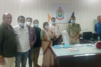 Under the leadership of District Congress Committee Bhilai President Tulsi Sahu