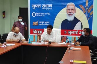 One lakh metric tonnes of rice supplied to Chhattisgarh under Pradhan Mantri Garib Kalyan Yojana-3