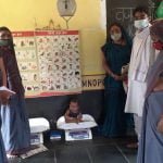 Malnutrition free gram panchayat tirga…. All children found normal in the growth chart of the festival of weight