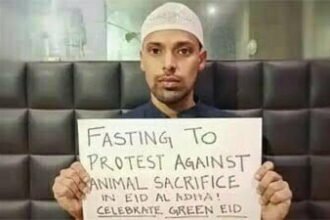 बकरीद पर जानवरों की कुर्बानी के खिलाफ मुस्लिम शख्स ने रखा 72 घंटे का रोजा