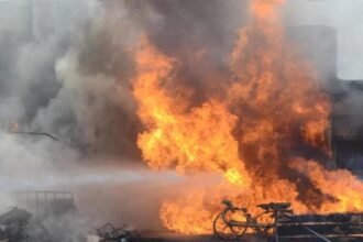 कोविड-19 अस्पताल में भीषण आग से 50 लोगों की मौत, कई अन्य झुलसे