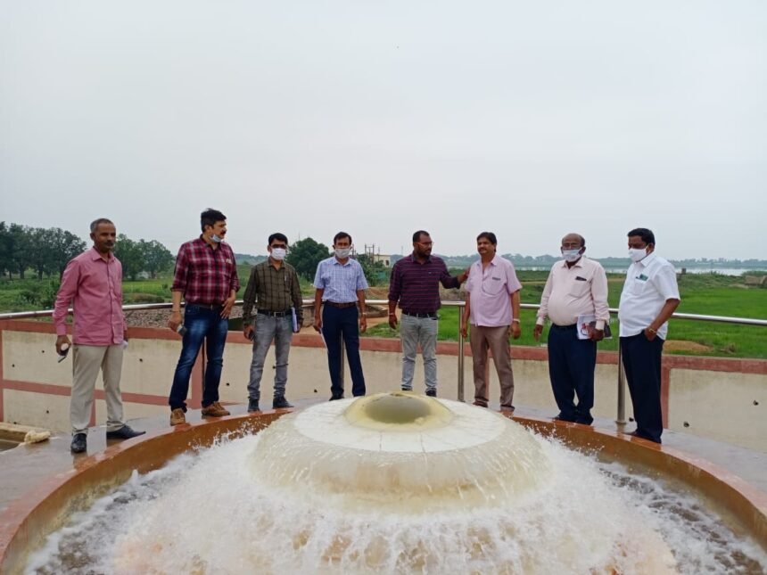 The team of Delhi inspected the ongoing works under AMRUT Mission