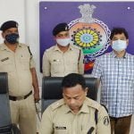 Absconding gangster Vinod Bihari arrested: Police brought from Satna