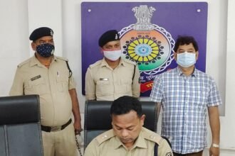 Absconding gangster Vinod Bihari arrested: Police brought from Satna