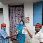 Safety at the first place for Safai Mitras…. During cleaning, safety equipment was made mandatory