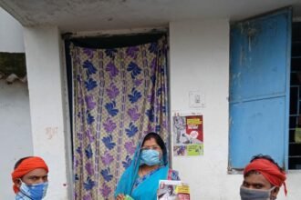 Safety at the first place for Safai Mitras…. During cleaning, safety equipment was made mandatory