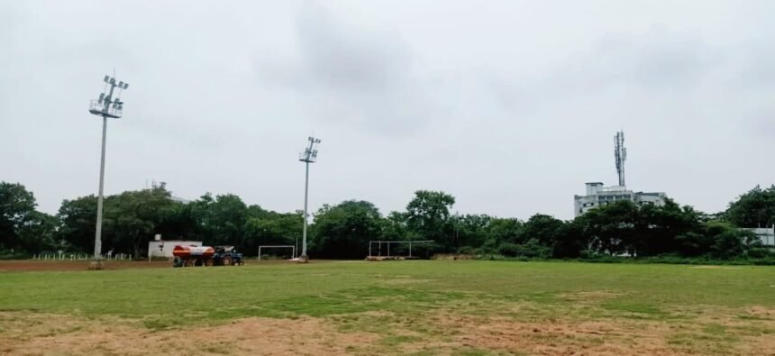 Players of Bhilai will soon get a well-equipped football ground