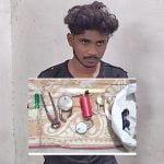 Attempt to break into Yuco Bank of Vaishali Nagar…. Youth caught with gas cutter and other tools