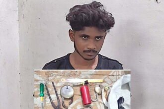 Attempt to break into Yuco Bank of Vaishali Nagar…. Youth caught with gas cutter and other tools