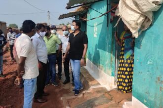 Visit of Commissioner of Bhilai and Risali Corporation: Reprimand to IHP, which ignores complaints