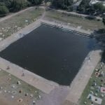 Beautification of Sector 2 pond with the initiative of MLA