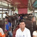 The people of Gangalur area got the gift of bus service. After 15 years