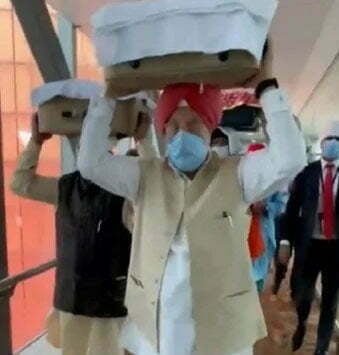 Amidst the Afghanistan crisis, three copies of Sri Guru Granth Sahib