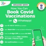 Convenience: Now you can also book slot for corona vaccine from WhatsApp