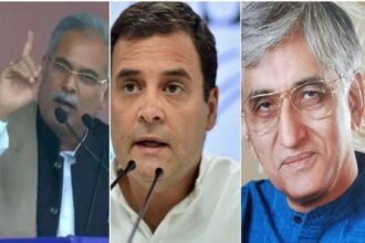 CM Baghel and Singhdev's meeting with Rahul ends: TS Singhdev said - there was no discussion on the issue of changing CM