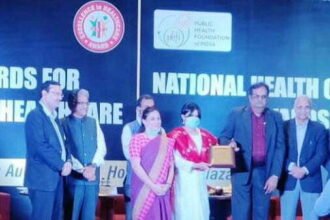 The work of the Health Department got recognition at the national level