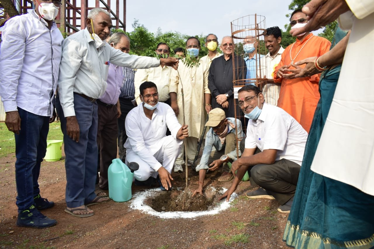 Plantation program on Hariyali Teej: MLA Devendra Yadav planted saplings