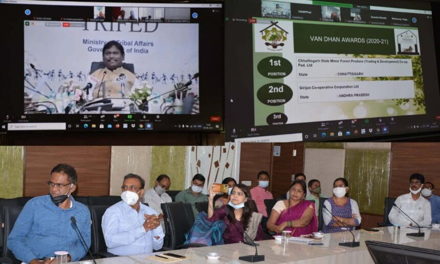 Chhattisgarh got first prize in six categories for excellence