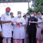 The Chief Minister inaugurated the newly constructed passenger shed in the capital
