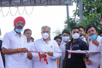 The Chief Minister inaugurated the newly constructed passenger shed in the capital