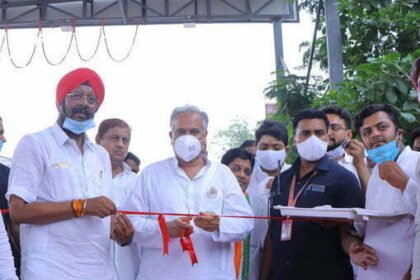 The Chief Minister inaugurated the newly constructed passenger shed in the capital