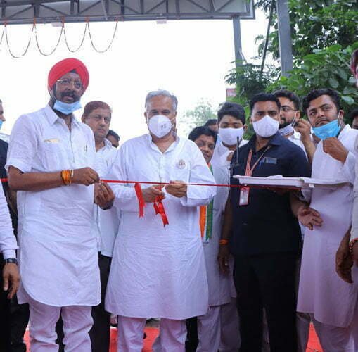 The Chief Minister inaugurated the newly constructed passenger shed in the capital