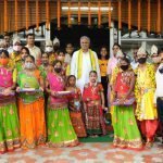 The festival of Shri Krishna Janmashtami at the Chief Minister's residence