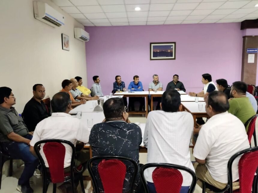 Announcement of office bearers of Zone-6 in the meeting of Chhattisgarh Chamber Bhilai Unit