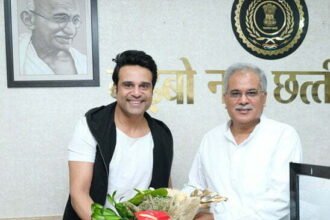 Comedian Krishna Abhishek had a courtesy call on the Chief Minister