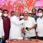 State Congress General Secretary Jitendra Sahu celebrated his birthday