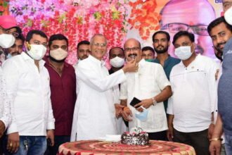 State Congress General Secretary Jitendra Sahu celebrated his birthday