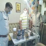 Police attack on drugs: Police team raid in hookah bar
