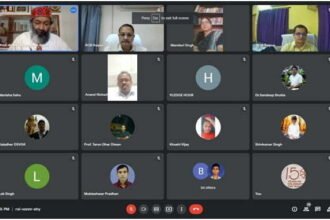 Webinar on Amrit Mahotsav of ROB Raipur, PIB Raipur and FOB Bilaspur