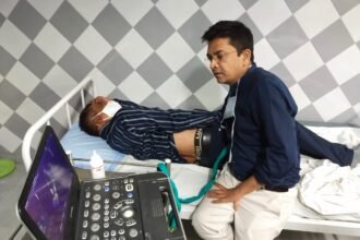 Free heart disease checkup camp at BM Shah Hospital.... 120 people got tested