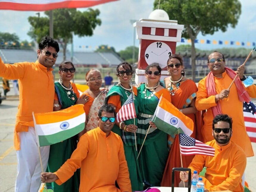 Dance in India Day parade brought the culture of Chhattisgarh