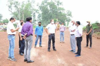 On surprise inspection the secretary in charge reached Khurmudi school