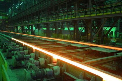 Achievement of Universal Rail Mill of BSP: New daily record created in production of R-260 grade rail
