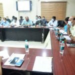 Health department review meeting. Collector changed the timing of urban health centers